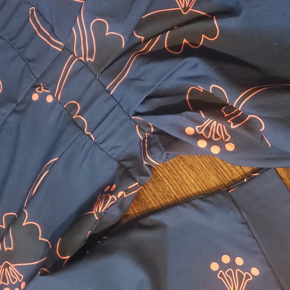 Women's Floral Evening Flare Vintage Midi Dress 3/4 Sleeve with Pockets - Picture 9 of 15